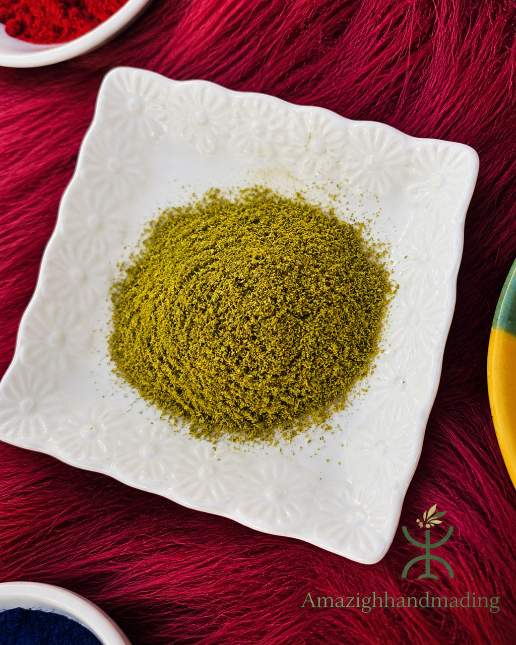 Natural Moroccan Beauty Powder Set – Nila, Aker Fassi, Qassil, Sandalwood, Ghassoul, Kaolin & Tabrima