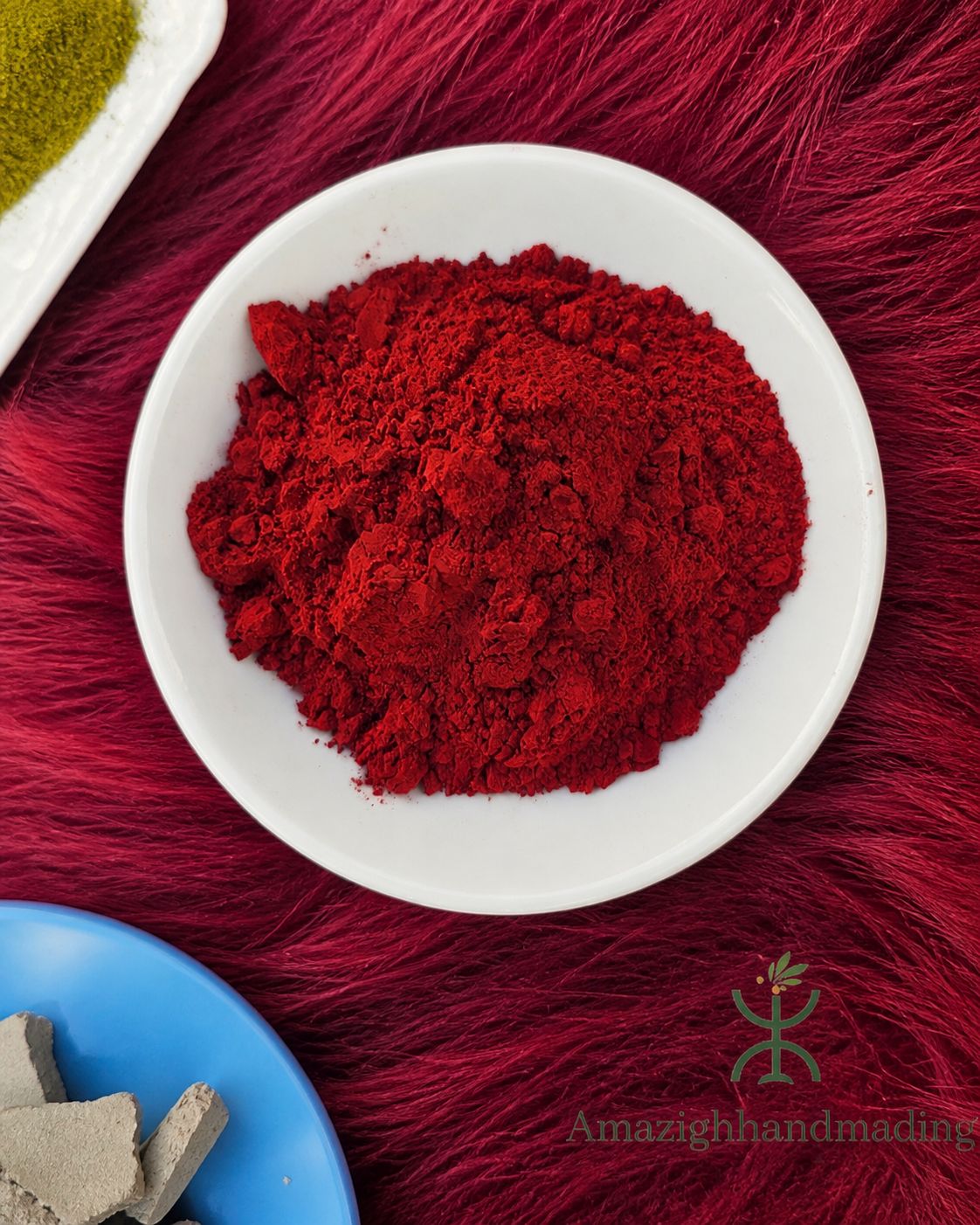 Natural Moroccan Beauty Powder Set – Nila, Aker Fassi, Qassil, Sandalwood, Ghassoul, Kaolin & Tabrima