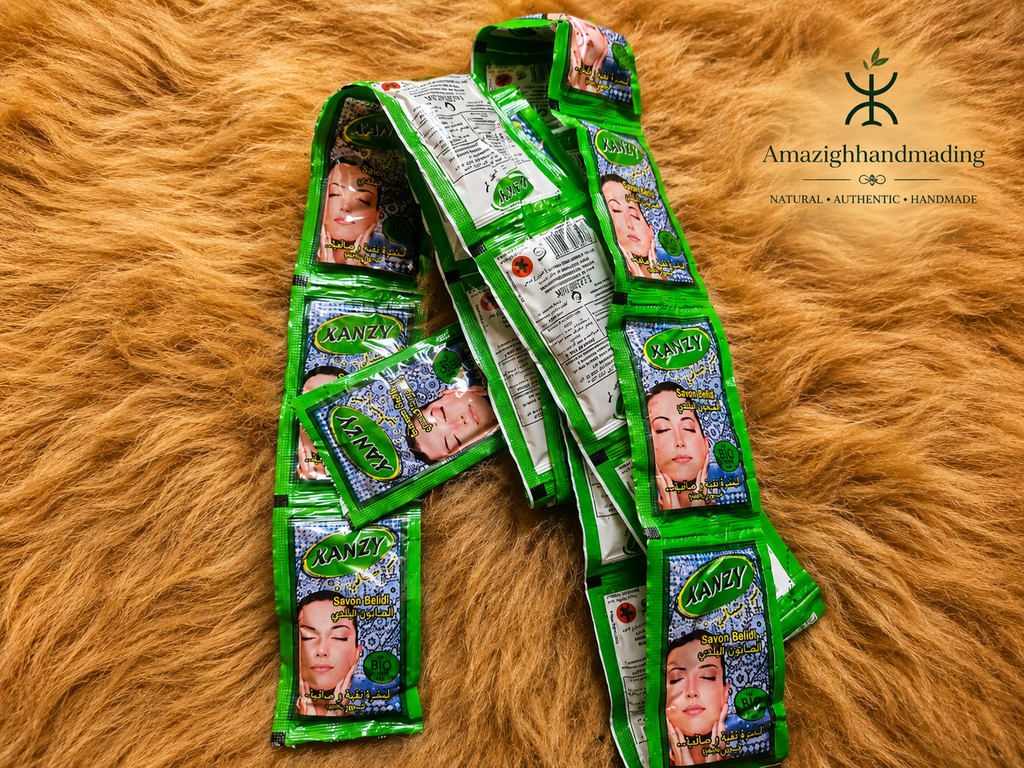✨ Moroccan Black Soap Sachets – Wholesale Available ✨