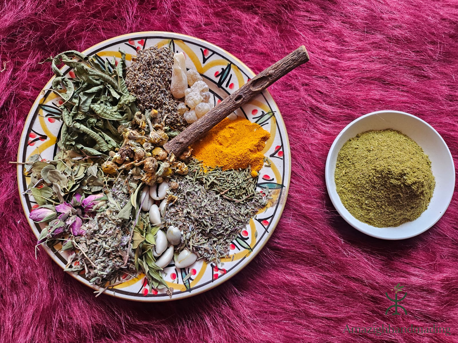 Tabrima Sahraouiya – Natural Moroccan Herbal Powder for Hammam Body Care