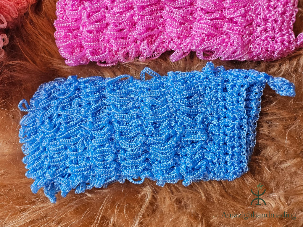 Moroccan Kessa Hammam Gloves – Wholesale | Traditional Exfoliating Body Scrub Gloves