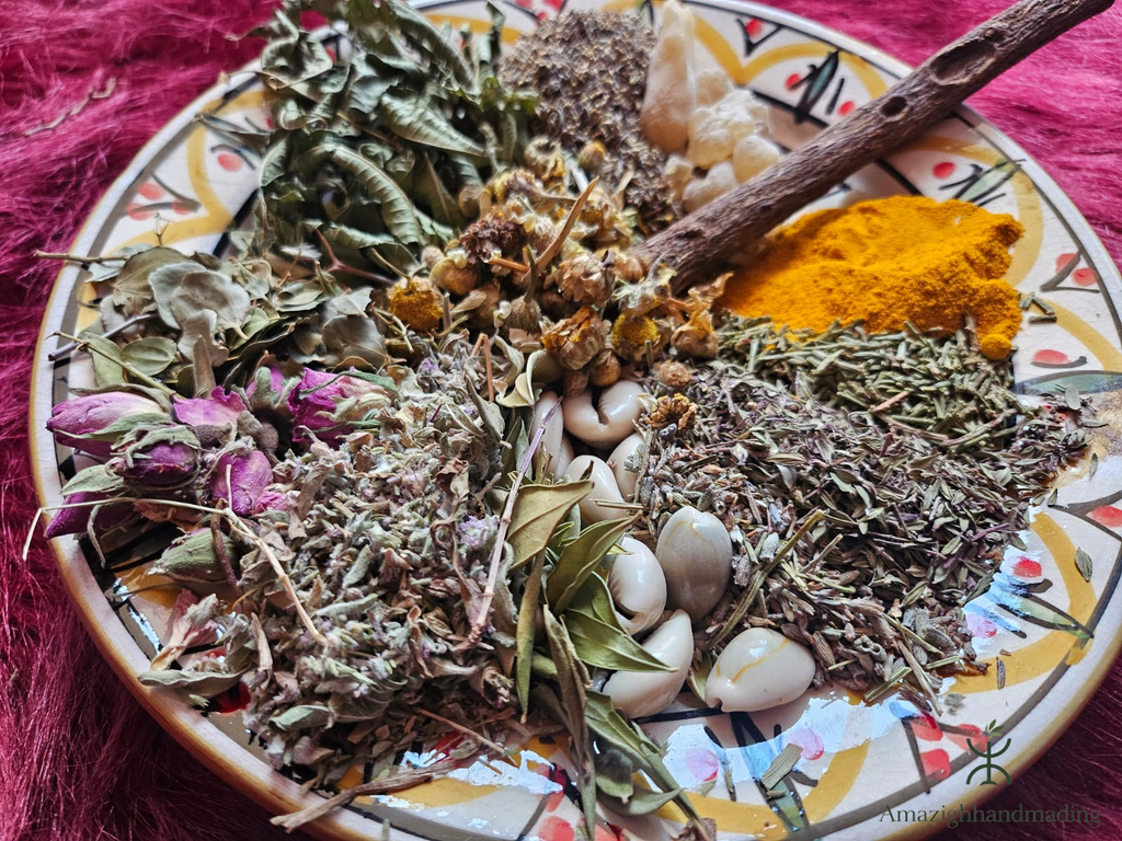Tabrima Sahraouiya – Natural Moroccan Herbal Powder for Hammam Body Care