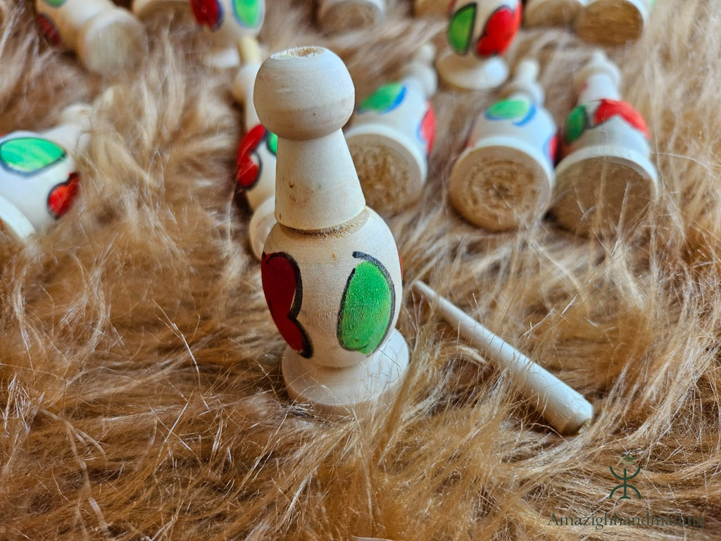 Traditional Empty Wooden Kohl Bottle – Handmade Moroccan Kohl Container | Wholesale