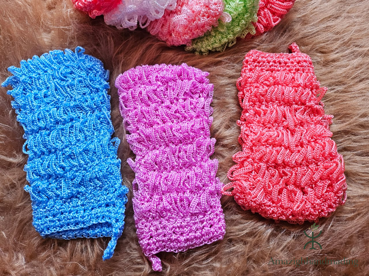 Moroccan Kessa Hammam Gloves – Wholesale | Traditional Exfoliating Body Scrub Gloves