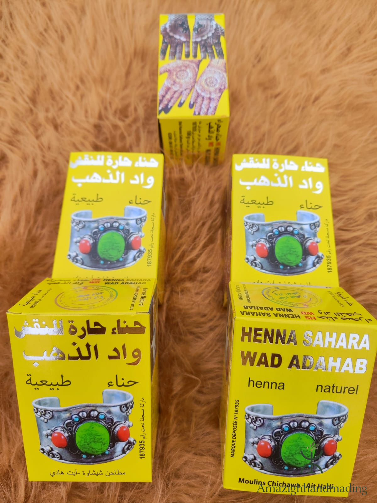 Premium Sahara Henna Powder – Wad Adahab | Natural Moroccan Henna | Wholesale