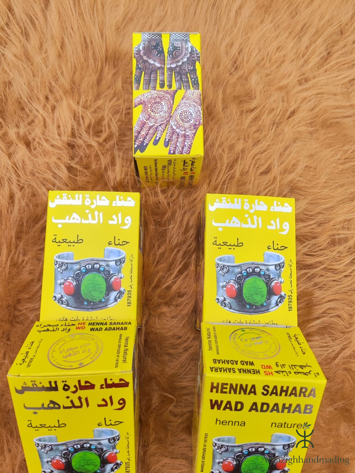 Premium Sahara Henna Powder – Wad Adahab | Natural Moroccan Henna | Wholesale