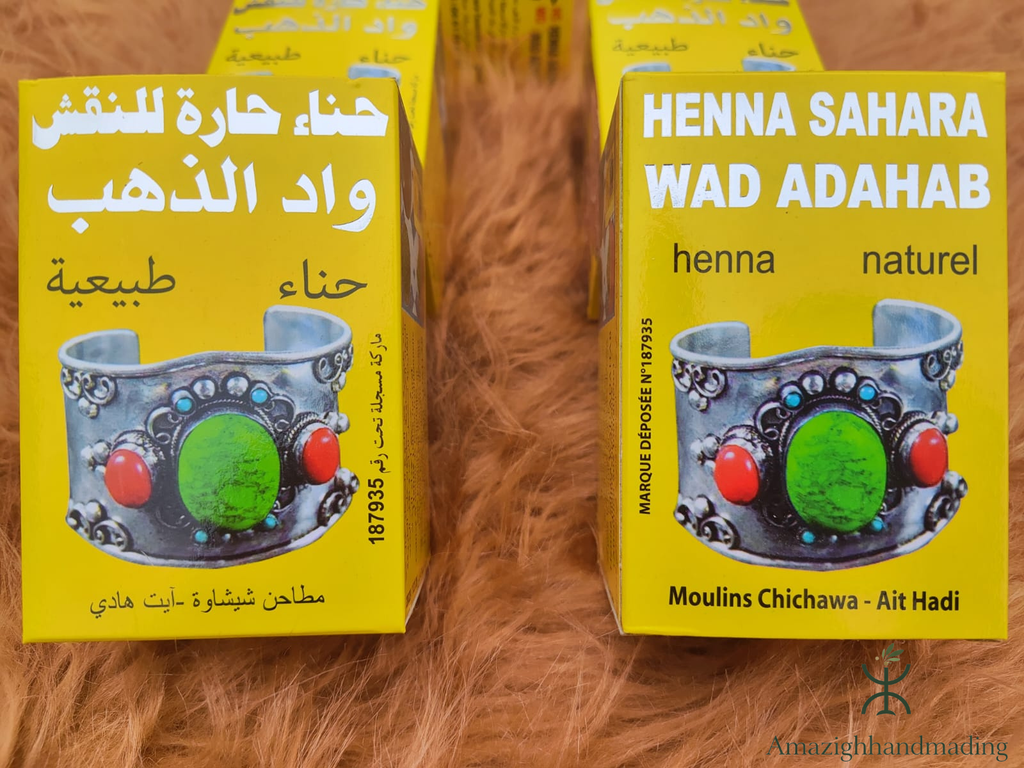 Premium Sahara Henna Powder – Wad Adahab | Natural Moroccan Henna | Wholesale