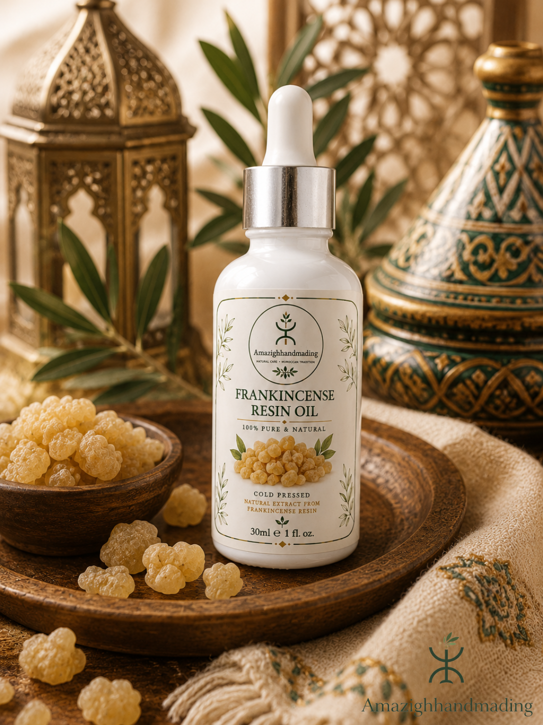 Frankincense Resin Oil – Natural Moroccan Botanical Oil