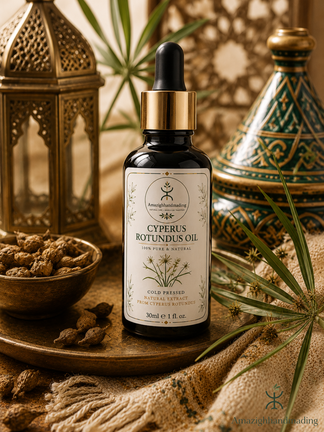 Cyperus Rotundus Oil – Natural Moroccan Botanical Oil