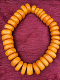 Handmade Moroccan Resin Bead Necklace – Berber Style Statement Jewelry for Women