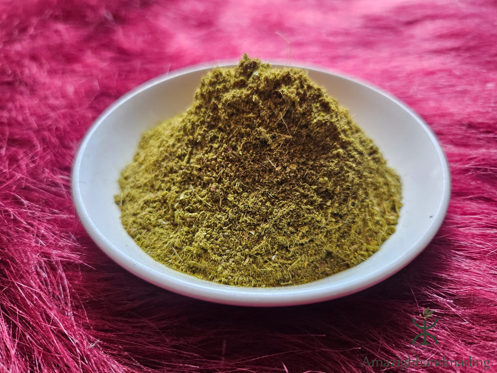 Tabrima Sahraouiya – Natural Moroccan Herbal Powder for Hammam Body Care