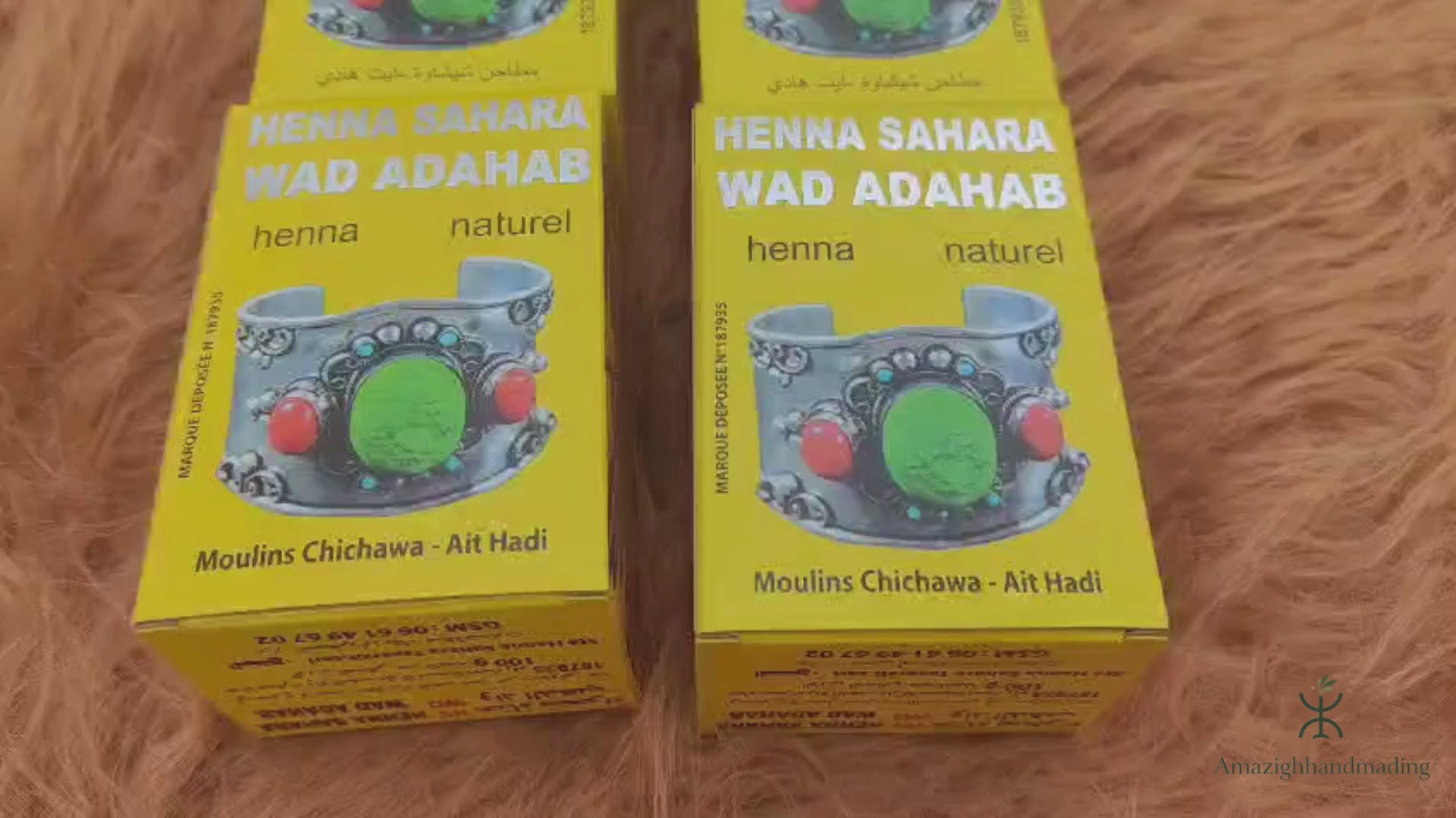 Premium Sahara Henna Powder – Wad Adahab | Natural Moroccan Henna | Wholesale