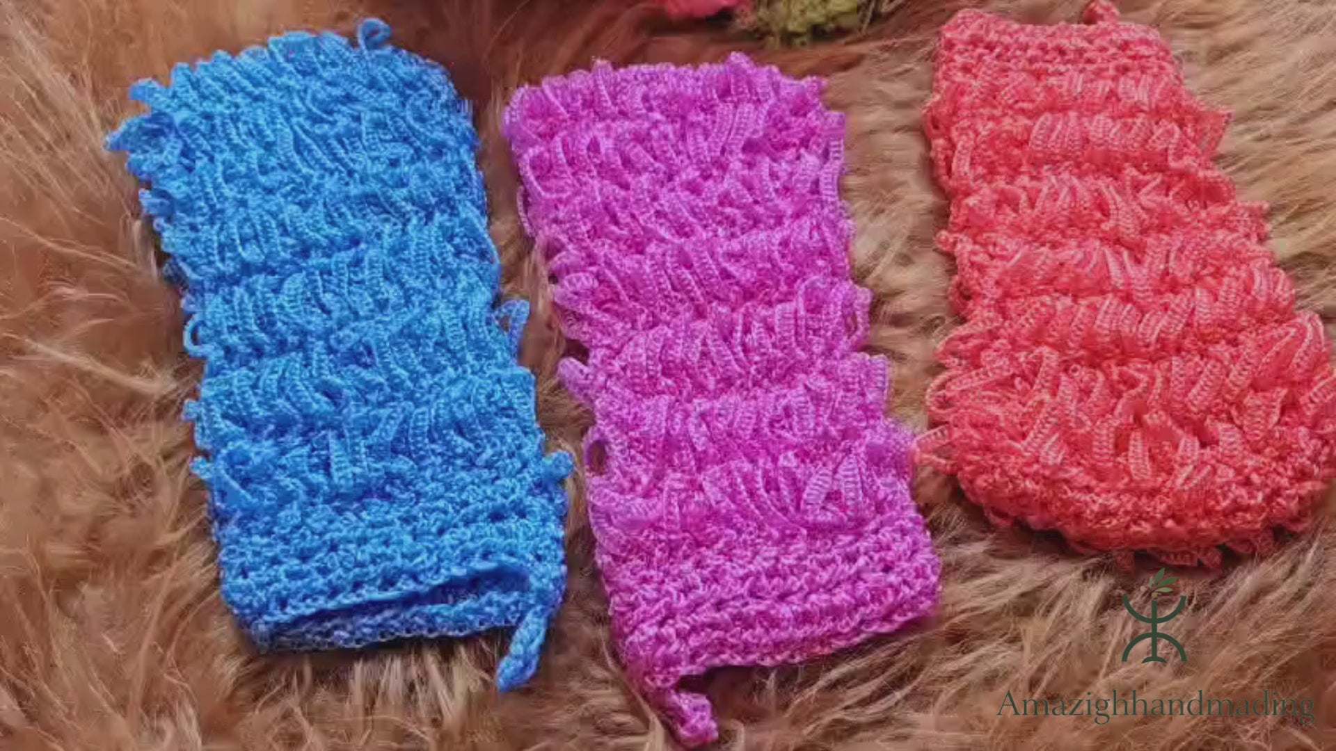 Moroccan Kessa Hammam Gloves – Wholesale | Traditional Exfoliating Body Scrub Gloves