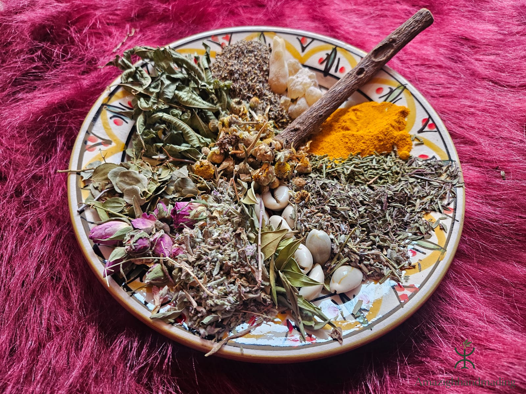 Tabrima Sahraouiya – Natural Moroccan Herbal Powder for Hammam Body Care